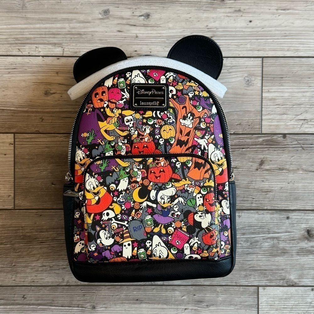 NWT Loungefly | Disney Parks Halloween Exclusive Loungefly Mini Backpack